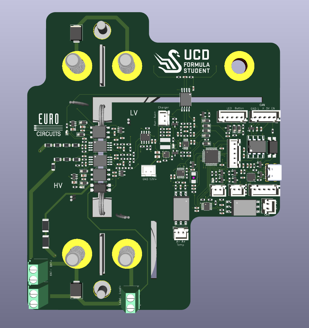 BMS master board render