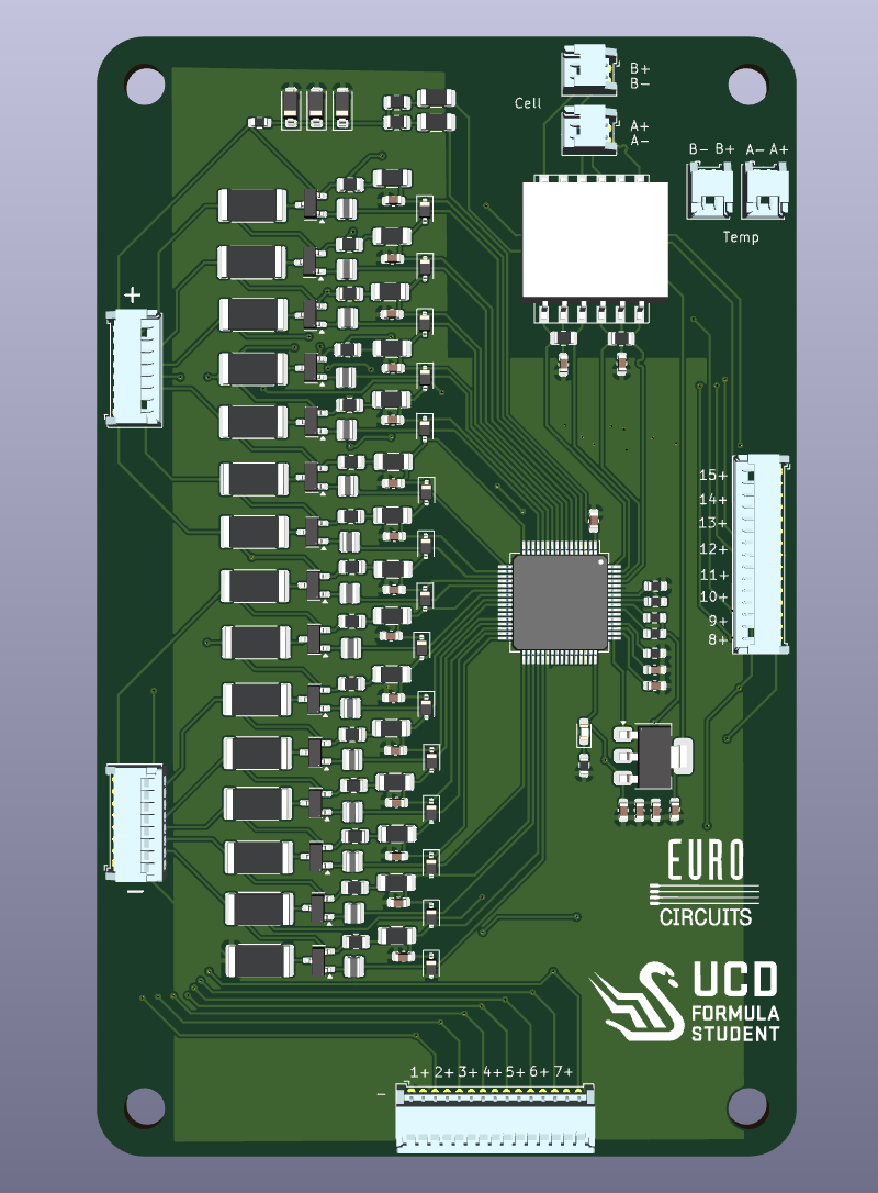 LTC6812 slave board render